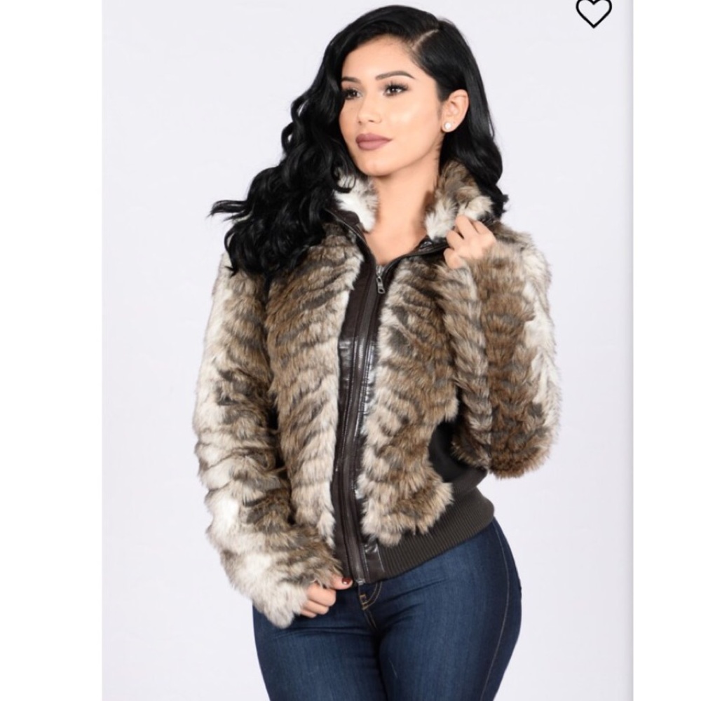 Faux Fur Coat